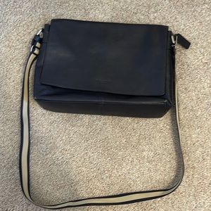 Coach navy blue crossbody bag